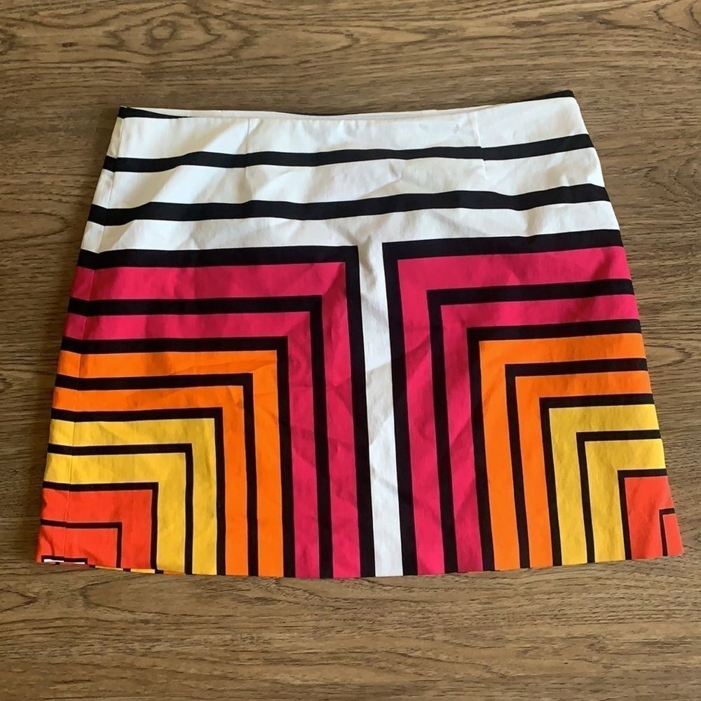 COPY - Worthington Color Print Mini skirt size 16